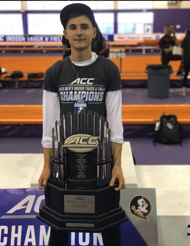 Jakub Andrzejczak - ACC Indoor Track & Field Champions 2018, Florida State University