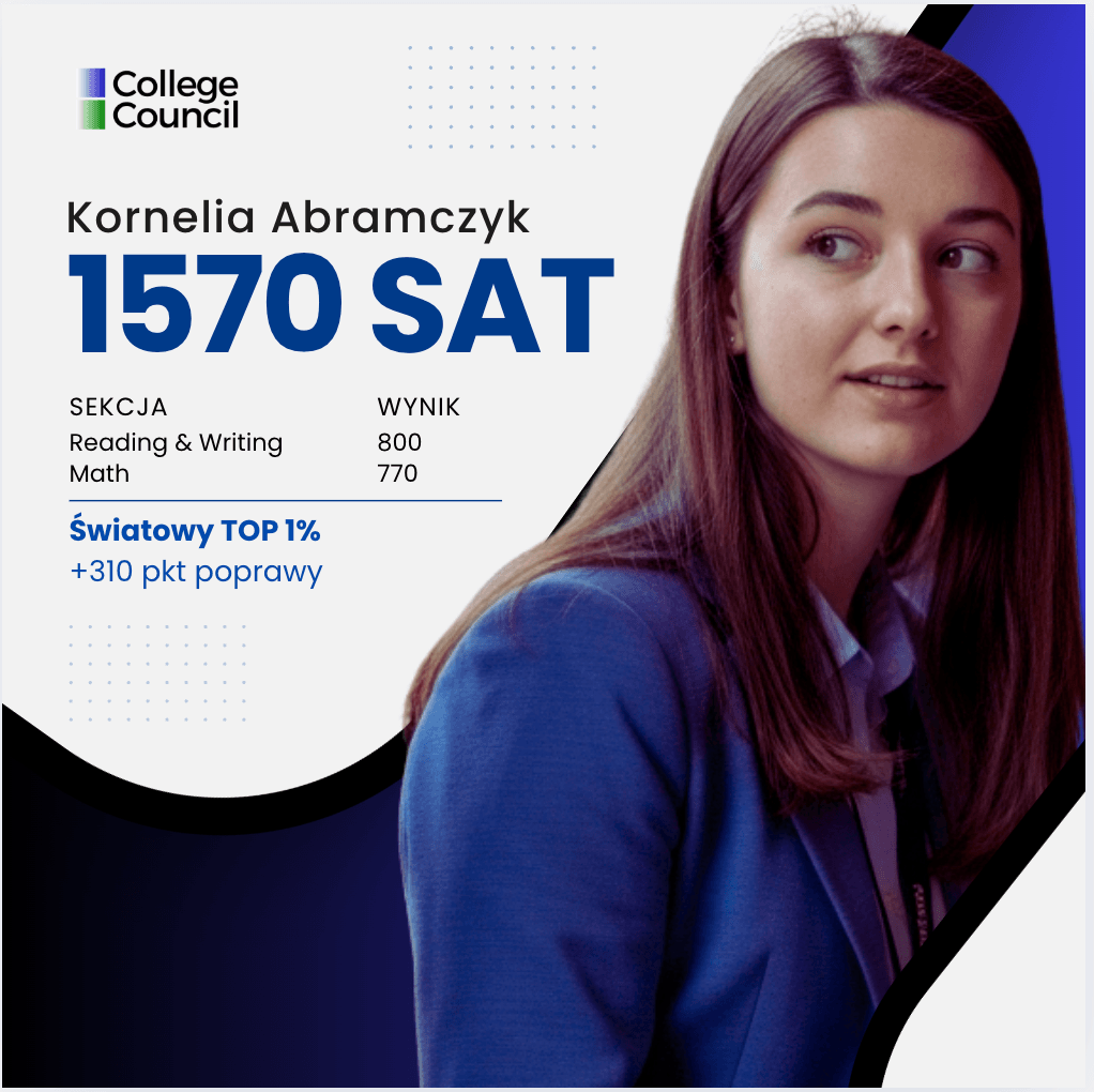 Kornelia Abramczyk - 1570 SAT
